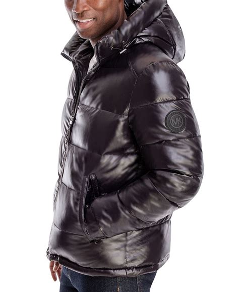 michael kors shiny puffer jacket.